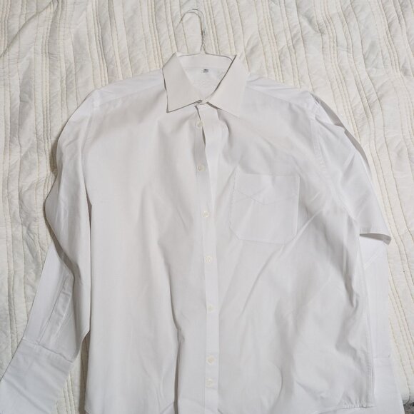 Alexander London Other - Alexander London Men’s White Long-Sleeve Dress Shirt – Size 16.5 / 42cm L
